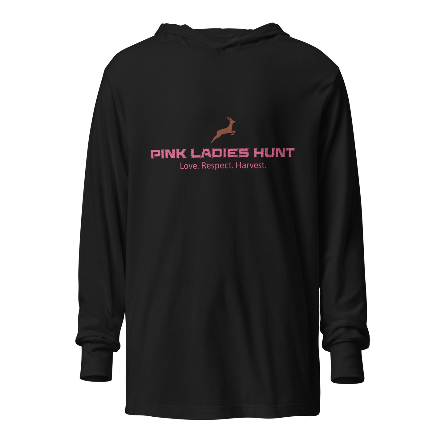 Hooded long-sleeve tee